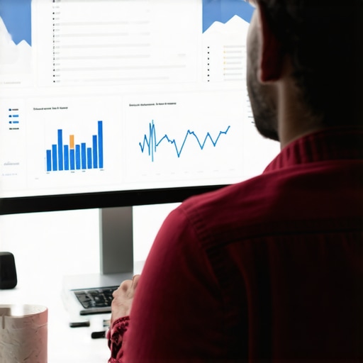 Business owner reviewing local SEO analytics for long-term map pack success.