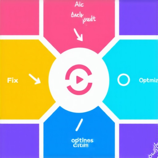 Infographic showing step-by-step process for local map pack ranking recovery.