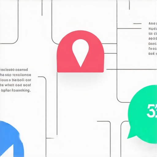 An infographic illustrating the process to recover and improve Google Map Pack rankings.