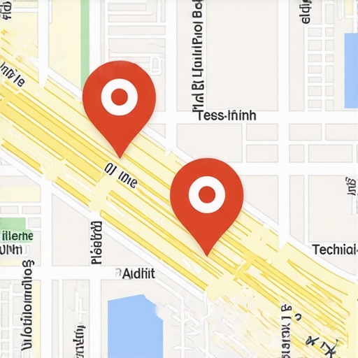 Map with business listings, signals, and audit highlights