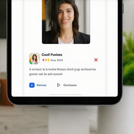 Business owner updating and verifying Google My Business profile to improve map pack rankings