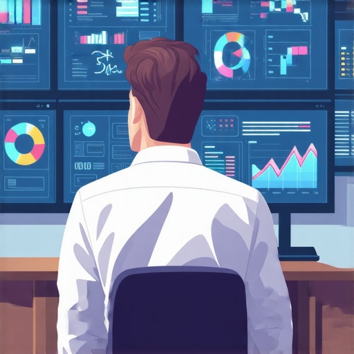 Business owner reviewing local SEO dashboard to troubleshoot ranking issues.