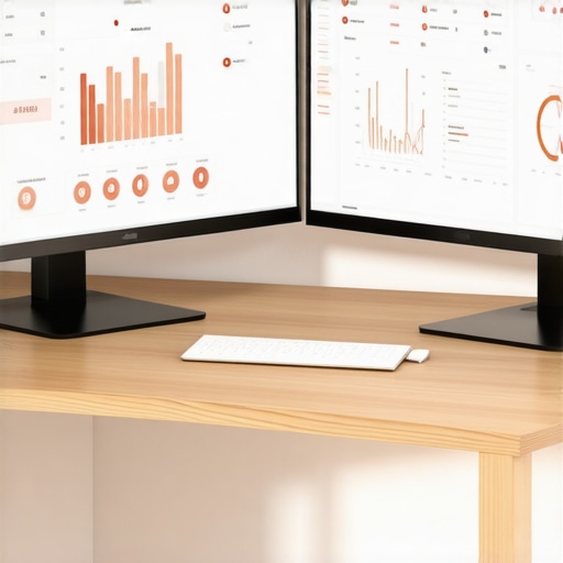 SEO Tools for Map Pack Maintenance Person working on SEO dashboards and citation management tools at a modern desk